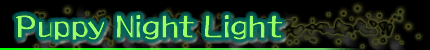 Puppy Night Light